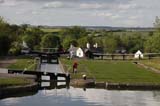 The Foxton Lock Flight