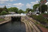 Entry lock to the Erewash canal at Trent Lock